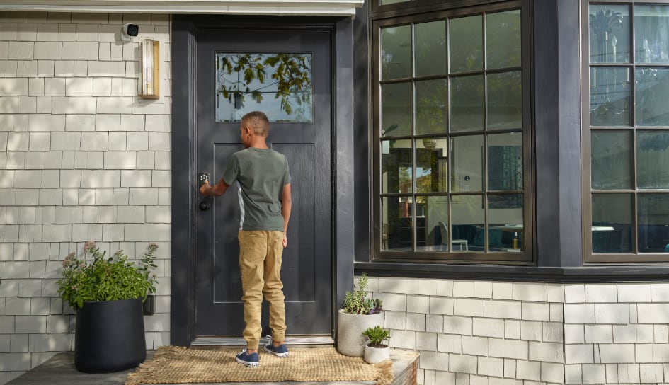 Vivint Smart Lock on home in Salinas